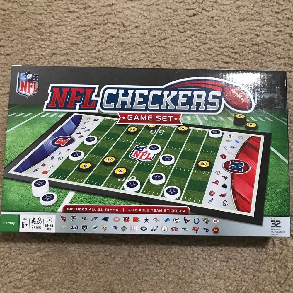 New NFL Checkers Game